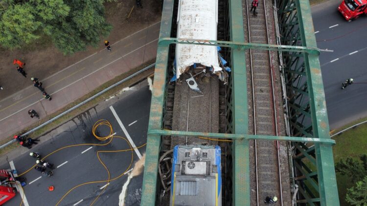 Unas 60 personas resultaron heridas tras el choque. Foto: Luciano González/ EFE.