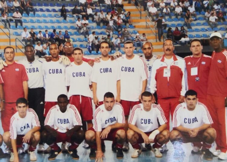 Fernando Chapman formó parte de los equipos cubanos que asistieron a dos Mundiales de futsal en la primera década del presente siglo. Foto: Cortesía de Fernando Chapman.