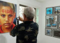 Inauguración de Estudio Z, proyecto de los fotógrafos Yander Zamora y Roberto Ruiz en La Habana. Foto: Ernesto Mastrascusa / EFE.