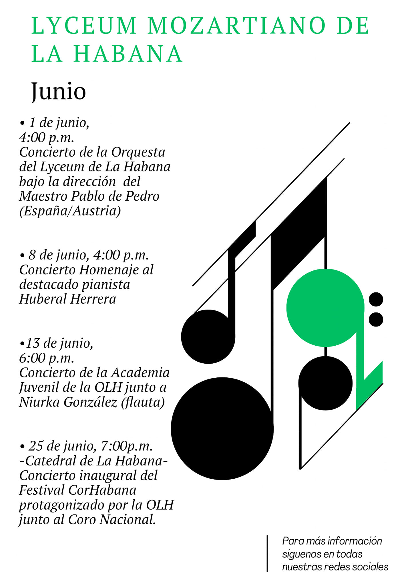 Junio Lyceum Mozartiano de La Habana
