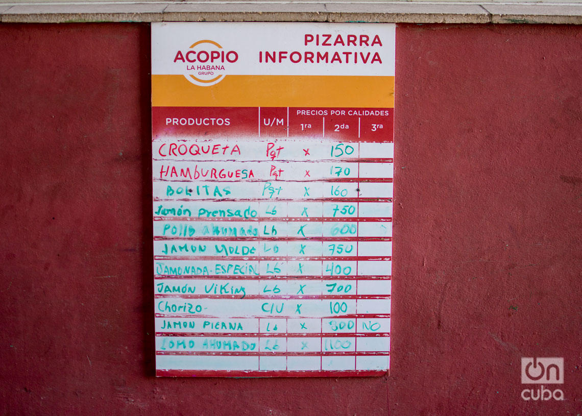 Precios en La Habana, el 4 de junio de 2024. Foto: Otmaro Rodríguez.