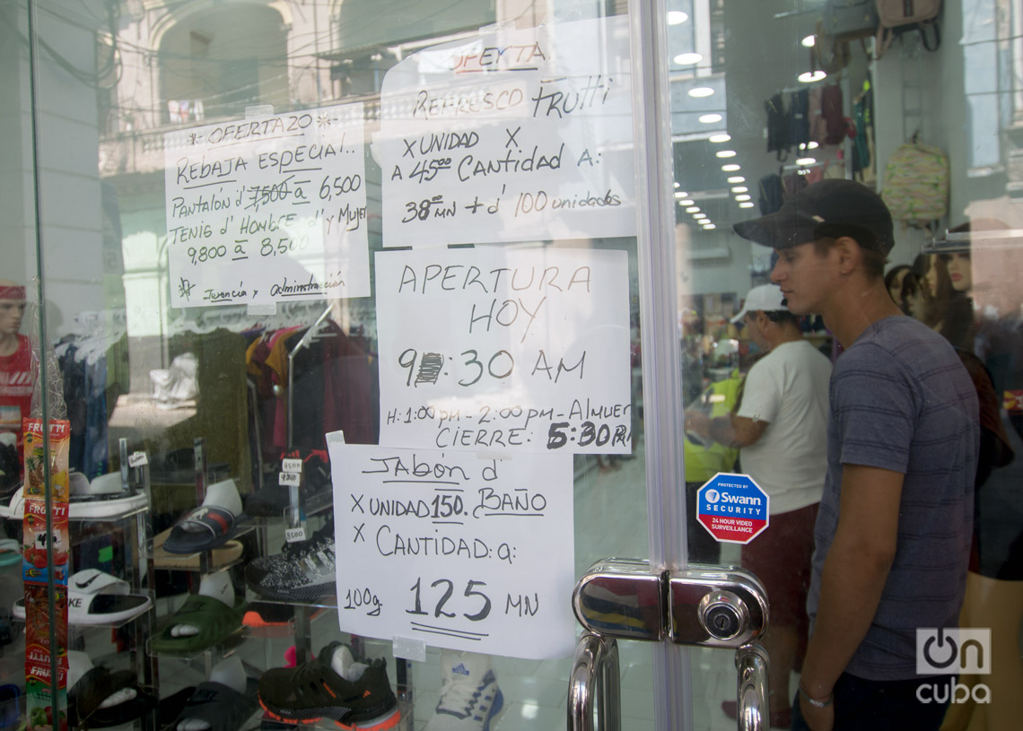 Precios en La Habana, el 4 de junio de 2024. Foto: Otmaro Rodríguez.