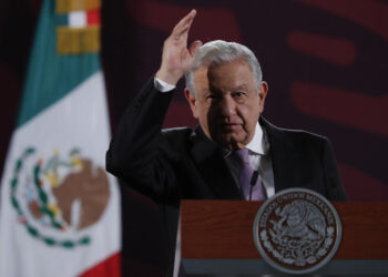 El presidente de México, Andrés Manuel López Obrador.  EFE/ Mario Guzmán.