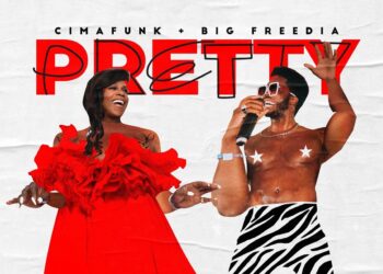 Imagen promocional del tema “Pretty”, colaboración entre el cubano Cimafunk y la estadounidense Big Freedia. Ilustración: Perfil de Facebook de Cimafunk.