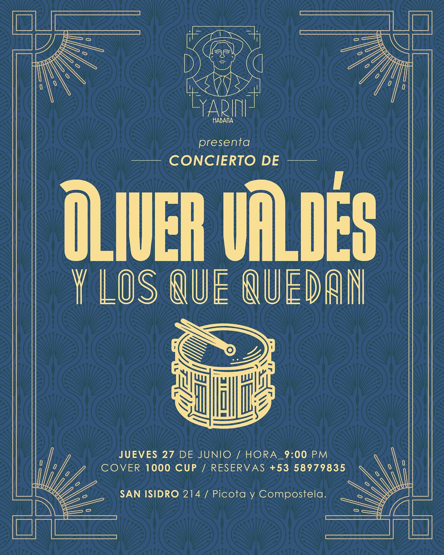 oliver valdés en yarini junio 27