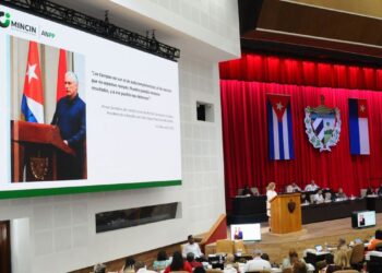 El Mincin rinde informe anual en la ANPP. Foto: Cubadebate.