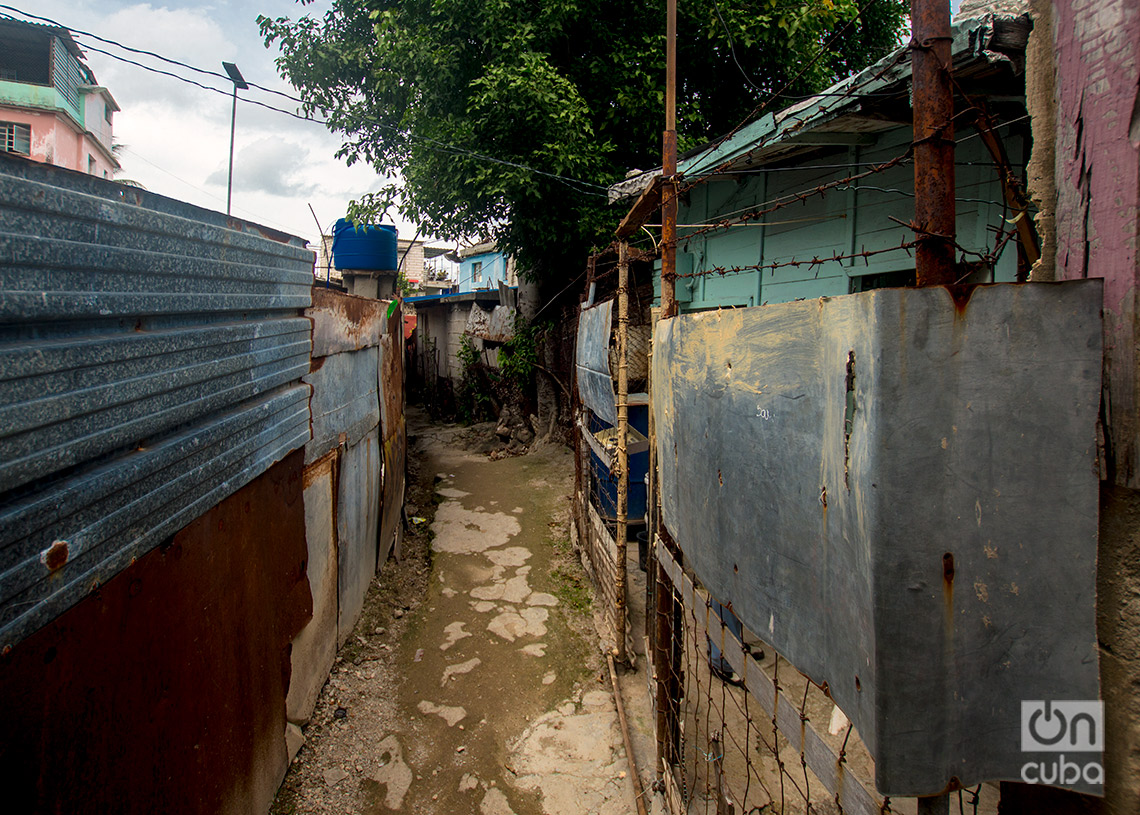 Barrio El Platanito, en el municipio Cerro, La Habana. Foto: Otmaro Rodríguez.