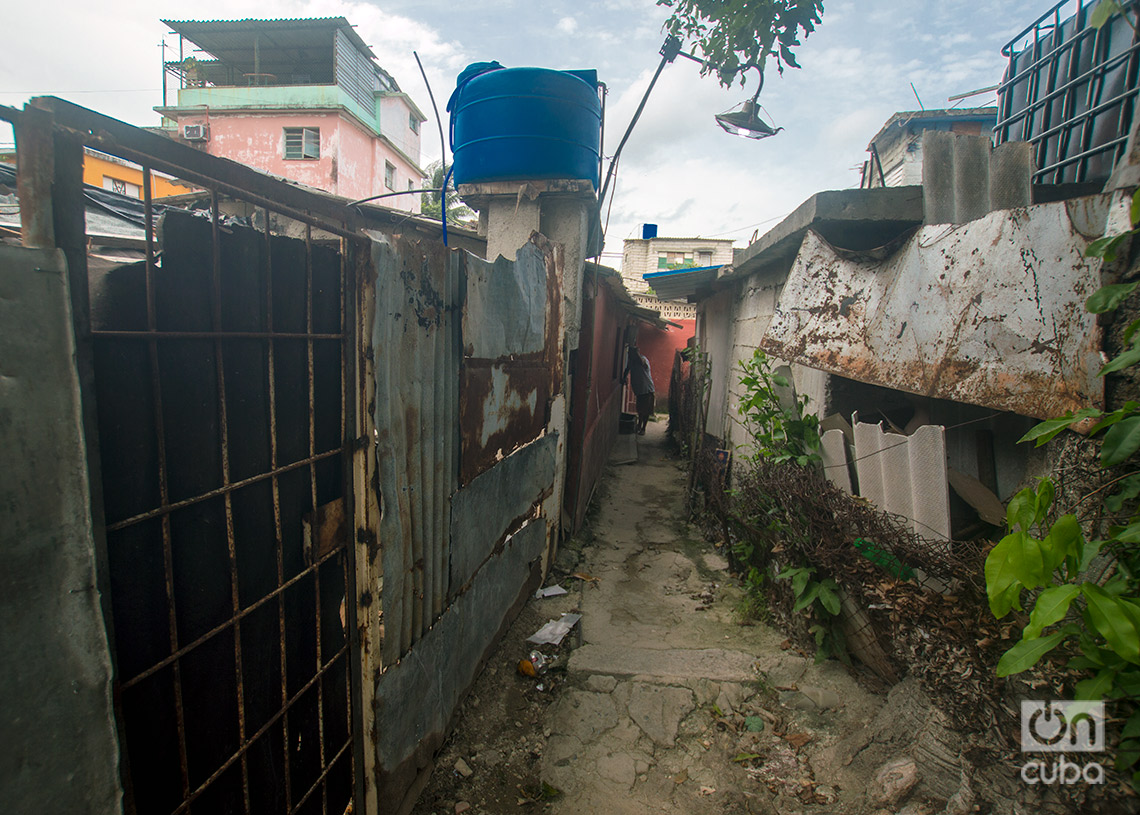 Barrio El Platanito, en el municipio Cerro, La Habana. Foto: Otmaro Rodríguez.