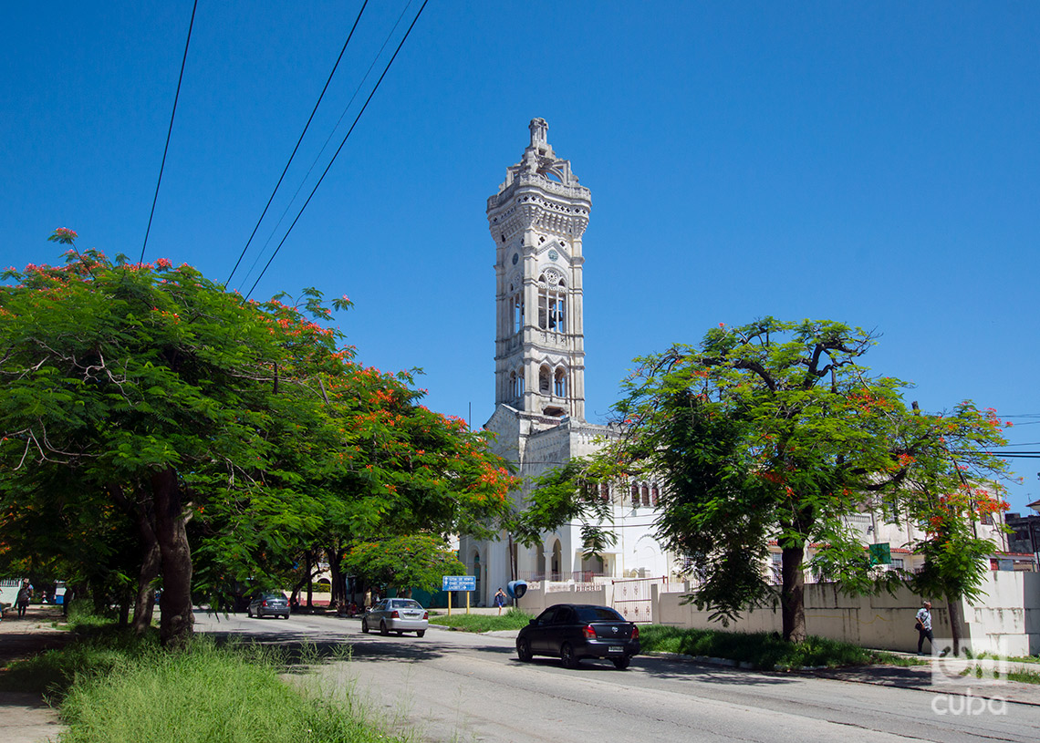 Iglesia San Juan de Bosco, en Santa Catalina. Foto: Otmaro Rodríguez.