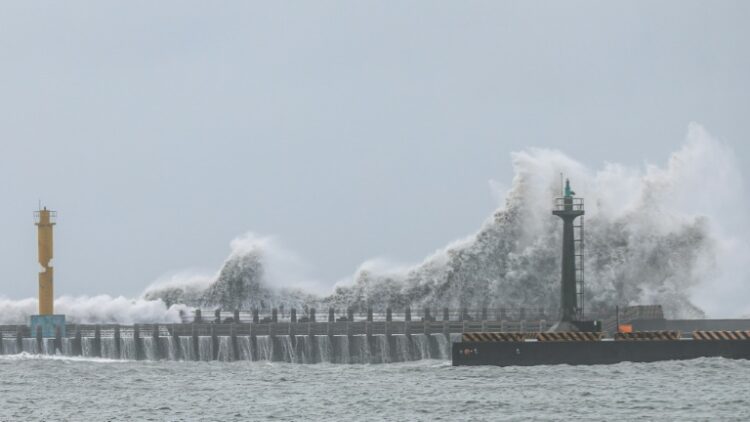 El tifón Gaemi en el sur de China. Foto: Al Jazeera.