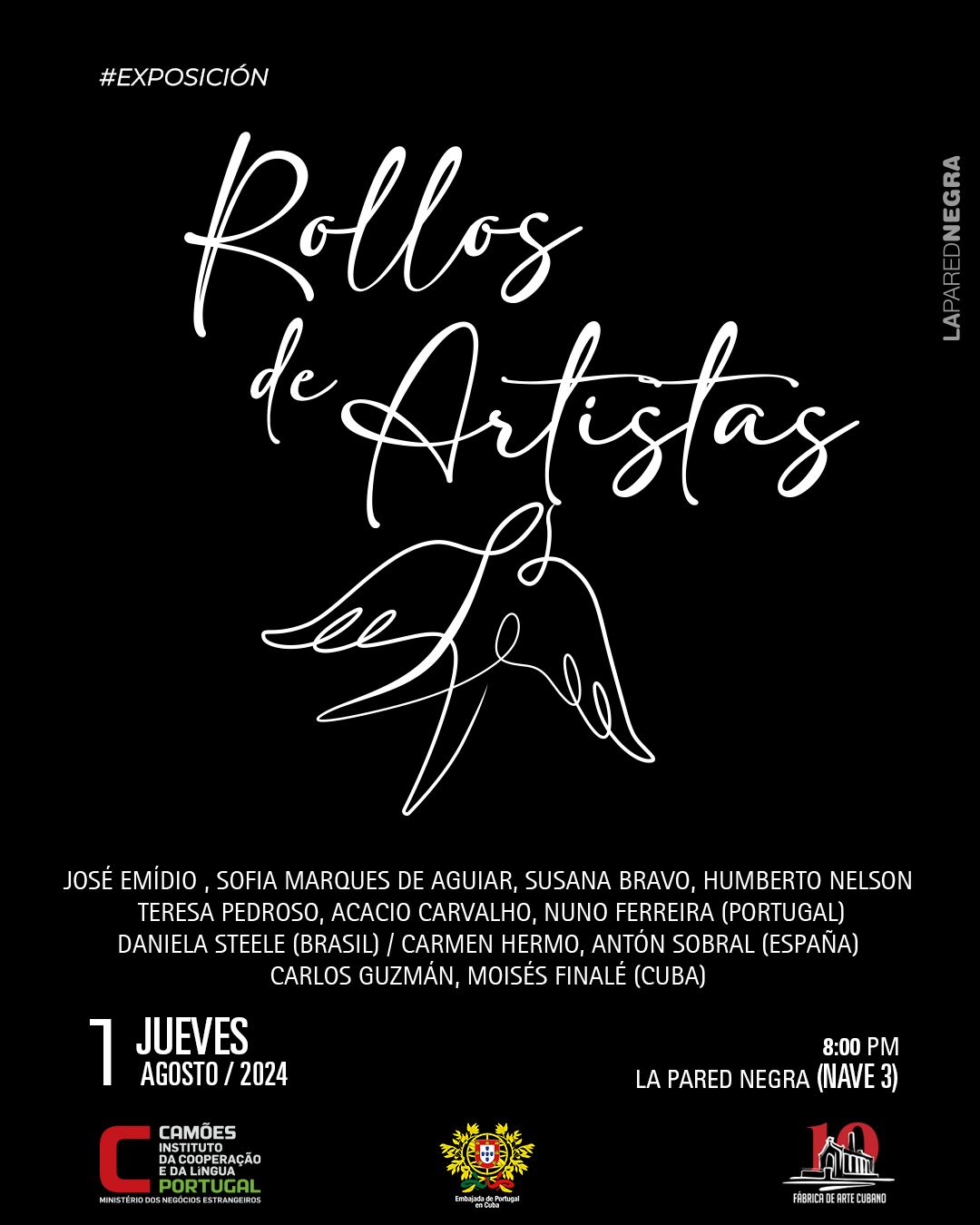 expo rollos de artistas