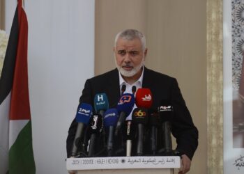 Imagen de archivo de Ismail Haniyeh, líder del grupo palestino Hamás, muerto en un ataque en Irán el 30 de julio de 2024. Foto: Stringer / EFE / Archivo.