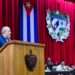 El primer ministro cubano Manuel Marrero habla en la Asamblea Nacional del Poder Popular, el 17 de julio de 2024. Foto: @PresidenciaCuba / X.