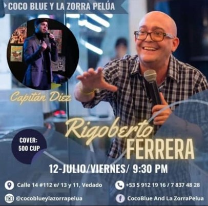 rigoberto ferrera en coco blue