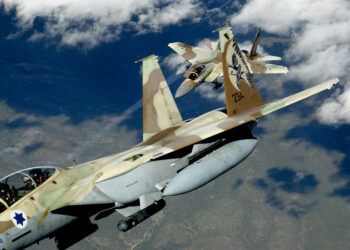 Dos F-15D Eagle de Israel. Foto: Por Israel.