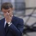 El presidente francés Emmanuel Macron durante la bienvenida a los participantes en los Juegos Paralímpicos de París 2024. Foto: Andre Pein / EFE.