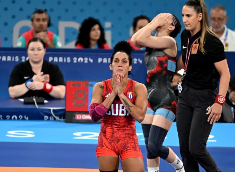 Yusneylis Guzmán se convertirá en la primera medallista de la lucha femenina cubana en Juegos Olímpicos. Foto: Ricardo López Hevia.