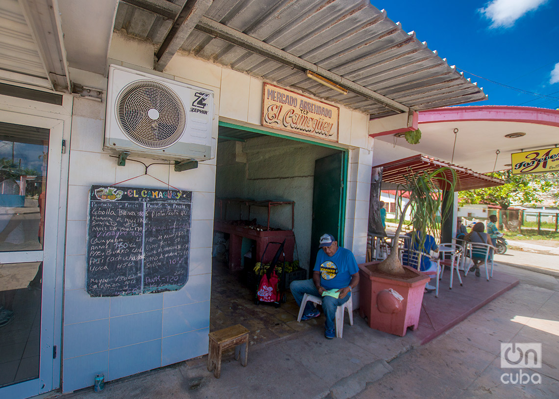 Mercado El Camagüey, en Guanabo. Fotos: Otmaro Rodríguez.