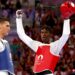 Rafael Alba repitió su bronce olímpico de Tokio 2020. Foto: Divyakant Solanki/EFE.