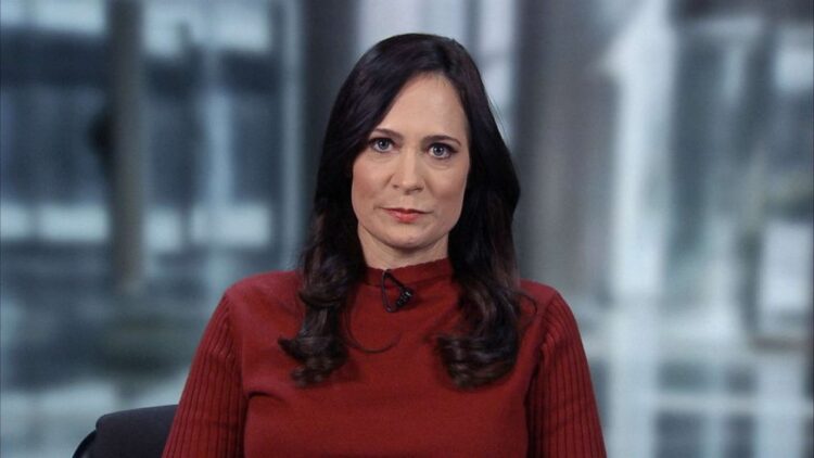 Stephanie Grisham, ex secretaria de prensa de la Casa Blanca de Trump. Foto: YouTube.