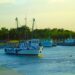 Barcos pesqueros en el suroriente de Cuba. Foto: Radio Cadena Agramonte / Archivo.