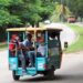 Un triciclo eléctrico en La Habana. Foto: undp.org / Archivo.