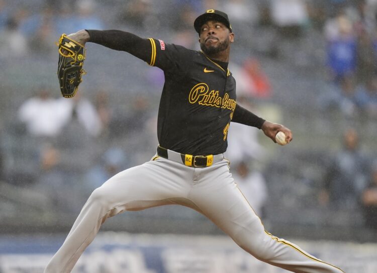 Aroldis Chapman ha tenido un buen cierre de temporada con los Pirates. Foto: MLB.