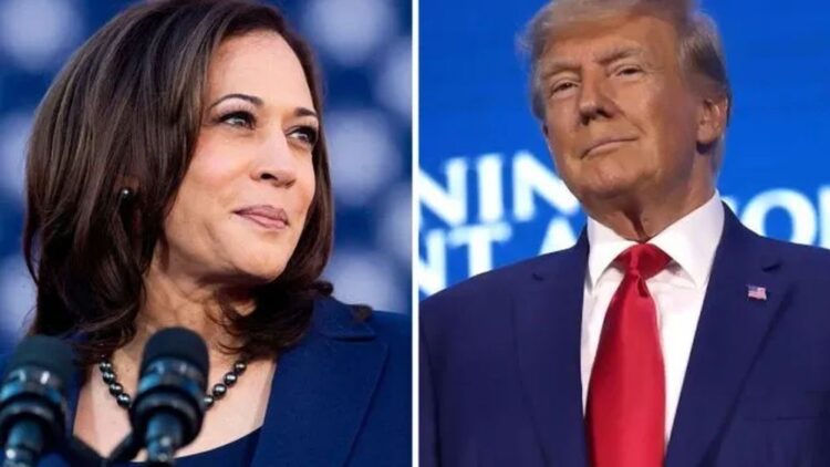 Harris VS Trump. No habrá un segundo debate. Foto: Ámbito