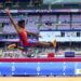 Robiel Yankiel Sol Cervantes compite en la final de salto de longitud T47 del atletismo con sede en Estadio de Francia durante los Juegos Paralìmpicos París 2024, el 3 de Agosto de 2024 en Paris, Francia. Foto:  Calixto N. Llanes/Periódico JIT.