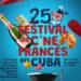 Cartel del 25 Festival de Cine Francés en Cuba. Foto: Facebook/Cubacine.