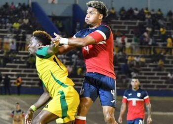 Partido entre Cuba y Jamaica en la Liga de Naciones de la Concacaf. Foto: Jamaica Observer.