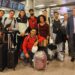 Un nuevo grupo de 11 jóvenes cubanos llegaron a Rusia para estudiar especialidades asociadas al ferrocarril. Foto: Eduardo Rodríguez Dávila / Facebook.