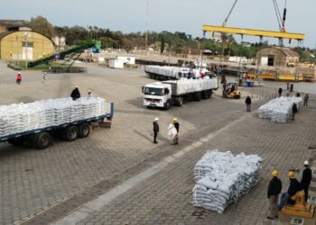 Buque con 10 mil toneladas de frijoles negros partirá desde Argentina rumbo a Cuba. Foto: Tomada de La Opinión.