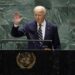 Joe Biden en su último discurso en la Asamblea de la ONU, como presidente de EEUU. Foto: JUSTIN LANE/EFE/EPA.