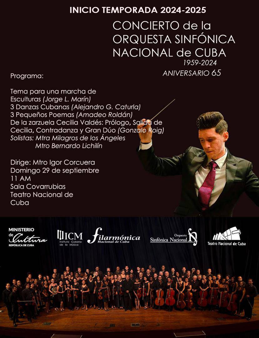 orquesta sinfónica nacional en el teatro nacional sept