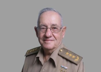 El General de Cuerpo de Ejército Ramón Espinosa Martín, viceministro primero de las Fuerzas Armadas de Cuba (FAR), fallecido este martes 24 de septiembre de 2024. Foto: FAR.