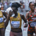 Foto de archivo de la atleta ugandesa Rebecca Cheptegei (c), fallecida en un hospital de Kenia después de haber sido quemada presuntamente por su novio días atrás. Foto: Istvan Derencsenyi / EFE / Archivo.