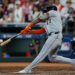 Andy Ibáñez afrontó uno de los turnos más importantes de su carrera y le dio el pase a Detroit a la Serie Divisional. Foto: Alex Bierens de Haan/MLB Photos.