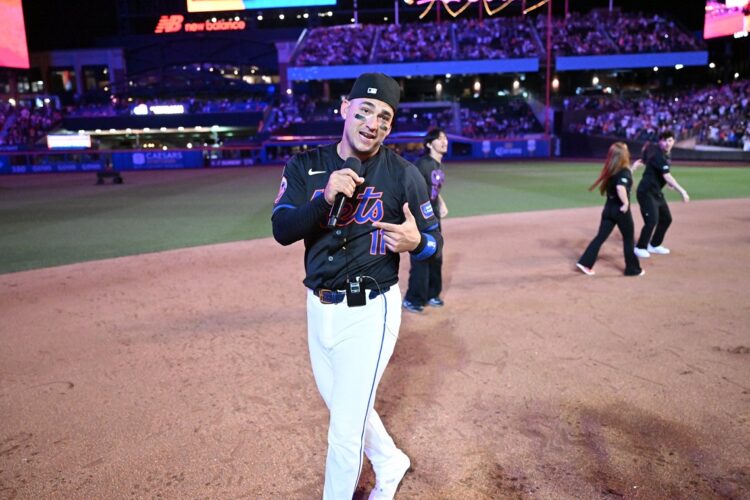 José "Candelita" Iglesias será uno de los cubanos en la Serie de Campeonato de MLB tras la victoria de los Mets sobre los Phillies. Foto: New York Mets.