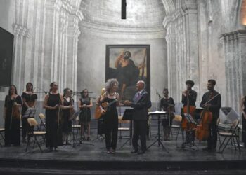 Festival de Música Contemporánea de La Habana en la basílica menor del convento de San Francisco de Asís . Foto: Uneac