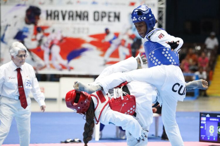 Open de Taekwondo de La Habana 2023. Fotos Mónica Ramírez, Jit.