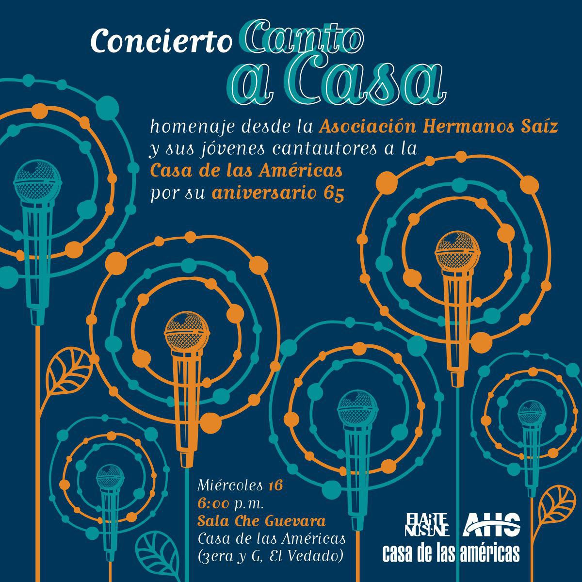 concierto canto a casa