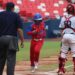 El equipo cubano anota una carrera en el partido por la medalla de bronce del Torneo Premundial de Béisbol sub-12. Finalmente, los cubanitos se impusieron a Panamá con pizarra de 5x1. Foto: Béisbol Américas / Facebook.