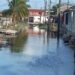 Huracán Milton provoca inundaciones en Batabanó. Foto: Tomada de Cubadebate.