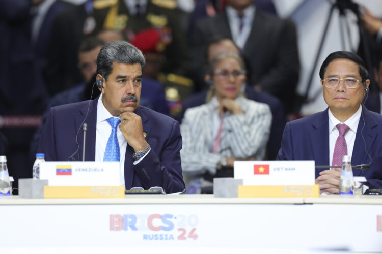 Maduro en la cumbre de los BRICS. Foto: Prensa Miraflores/EFE.