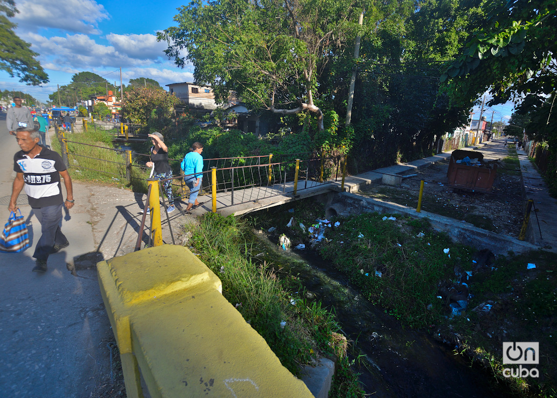 El Puentecito, en el municipio habanero del Cotorro. Foto: Otmaro Rodríguez.