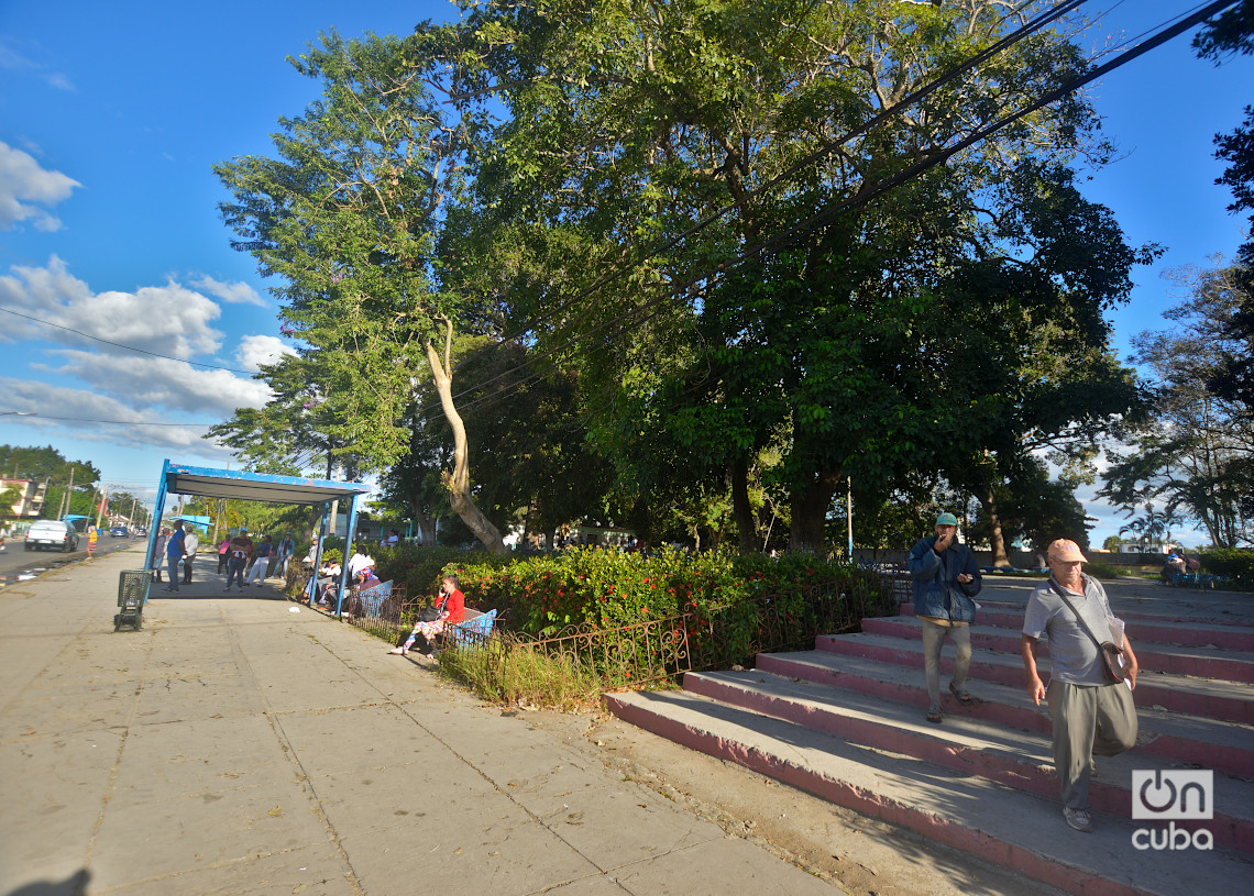 Parque 9 de Abril, en el municipio habanero del Cotorro. Foto: Otmaro Rodríguez.