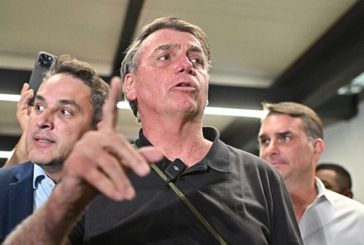 Expresidente de Brasil Jair Bolsonaro. Foto: Andre Borges/EFE.