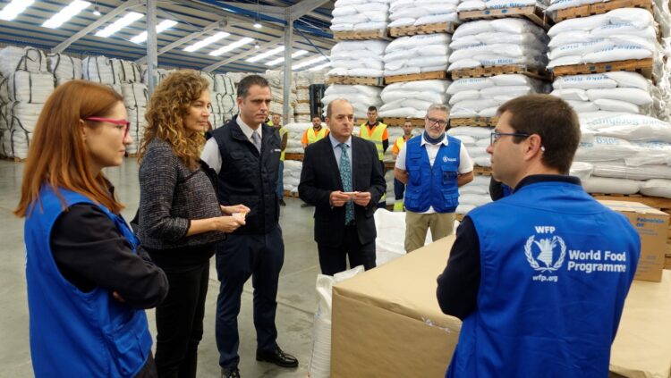 Funcionarios del Programa Mundial de Alimentos (PMA) de la ONU. Foto: PMA.