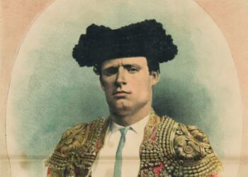 Retrato a color de Barbi publicado a propósito de su muerte por La Lidia, considerada la más importante revista de temas taurinos en las dos últimas décadas del siglo XIX.